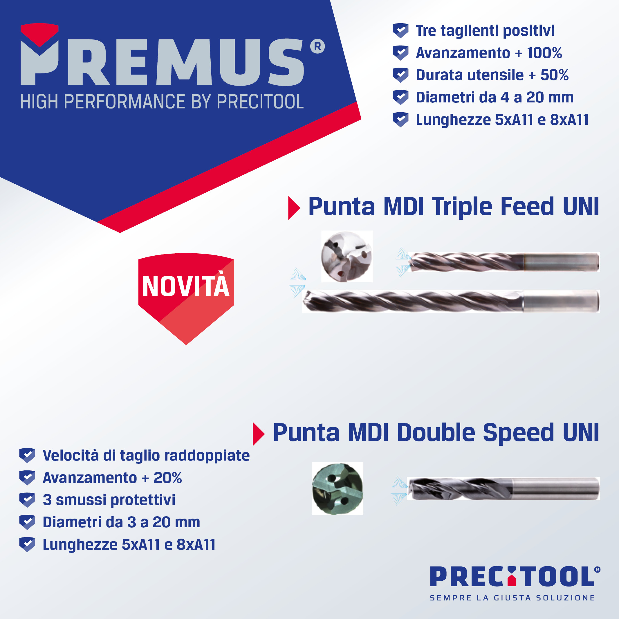 Premus Triple Feed  Double Speed